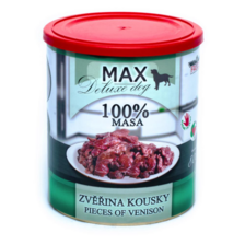 MAX konzerva 800g zverina kúsky
